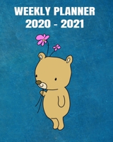 2020-2021 Weekly Planner: 2 Year Weekly & Monthly View Organizer & Agenda with To-Do’s - Comic Design 1698548001 Book Cover