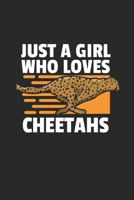Gepard Notizbuch: Gepard Notizbuch f�r Liebhaber / Notizheft / Notizblock A5 (6x9in) Dotted Notebook / Punkteraster / 120 gepunktete Seiten 1671664361 Book Cover