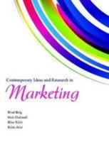 Contemporary Ideas and Research in Marketing 1291293639 Book Cover