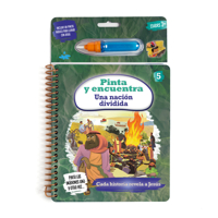 Pinta Y Encuentra - Proyecto Evangelio: Semestre 3 Parte 5: Una Nación Dividida B0H2L2PV6Q Book Cover