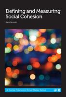 Defining and Measuring Social Cohesion 1849290237 Book Cover