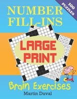 Number Fill-Ins Brain Exercises B087L526P4 Book Cover