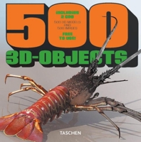 500 3D Objects 1, mit 2 CD-ROMS 3822816329 Book Cover