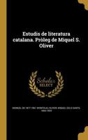 Estudis de Literatura Catalana. Proleg de Miquel S. Oliver 1149361824 Book Cover