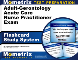 Adult-Gerontology Acute Care Nurse Practitioner Exam Flashcard Study System: NP Test Practice Questions and Review for the Nurse Practitioner Exam 1630942723 Book Cover