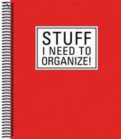 Stuff I Need to Organize! (Includes 12 Pockets) 1680220365 Book Cover