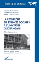 La recherche en sciences sociales à l'université de Kisangani: Bilan et perspectives (Géopolitique Mondiale) (French Edition) 2343135479 Book Cover