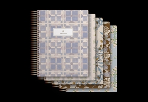 ESV Spiral-Bound Journaling Bible, Five-Volume Set (Hardcover, Cover Artwork by Lulie Wallace) B0DWNGL5PH Book Cover