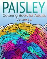 Paisley Coloring Book for Adults 1522989293 Book Cover