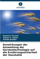 Auswirkungen der Ausweitung der Gerstentechnologie auf die Ernährungssicherheit der Haushalte 6209104312 Book Cover