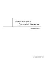 The Root Principles of Geometric Measure: Tytar Theorem B0BR5B2QBP Book Cover