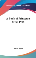 A Book Of Princeton Verse 1916 1162640189 Book Cover