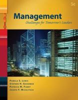 Management: Challenges for Tomorrow's Leaders (with InfoTrac) 0324302592 Book Cover