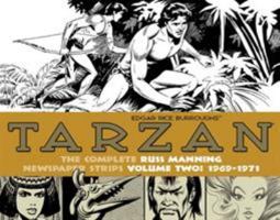 Tarzan: The Complete Russ Manning Newspaper Strips, Volume 2, 1969-1971 1613778201 Book Cover