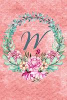 W: Custom Personalized Recipe Notebook Perfect Keepsake for Your Favorite Recipes 1097239276 Book Cover