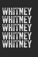 Name WHITNEY Journal Customized Gift For WHITNEY A beautiful personalized: Lined Notebook / Journal Gift, Notebook for WHITNEY,120 Pages, 6 x 9 inches ... Family Notebook,Customized Journal, T 1678460508 Book Cover