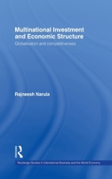 Multinational Investment and Economic Structure: Globalisation and Competitiveness 0415130131 Book Cover