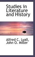 Studies in Literature and History 1512025747 Book Cover