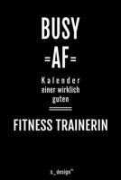 Kalender 2020 f�r Fitness Trainer / Fitness Trainerin: Wochenplaner / Tagebuch / Journal f�r das ganze Jahr: Platz f�r Notizen, Planung / Planungen / Planer, Erinnerungen und Spr�che 1708600140 Book Cover