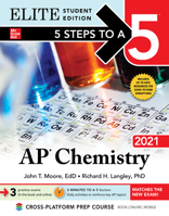 5 Steps to a 5: AP Chemistry 2021 Elite Student Edition 1260464628 Book Cover