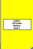 Sudoku-Medium-Book 3 B08SXZBC46 Book Cover