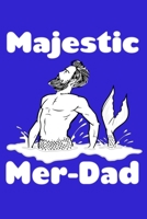 Majestic Mer Dad: Comic Book Notebook Paper 108868971X Book Cover