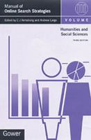 Manual of Online Search Strategies: Sciences 0566083043 Book Cover