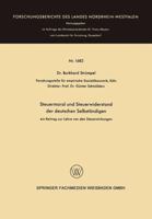 Steuermoral Und Steuerwiderstand Der Deutschen Selbstandigen 3663008134 Book Cover
