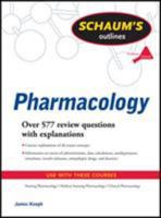 Schaum's Outline of Pharmacology 0071623620 Book Cover