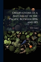 Observations Of A Naturalist In The Pacific Between 1896 And 1899: Plant-dispersal 1176274325 Book Cover