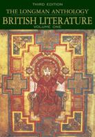 The Longman Anthology of British Literature, Volume 1 0321047710 Book Cover