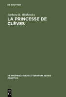 La Princesse de Cl�ves: The Tension of Elegance 3110991705 Book Cover