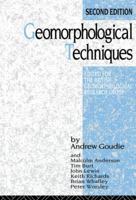 Geomorphological Techniques 0415119391 Book Cover