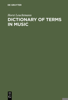 Worterbuch Musik (German Edition) 359810913X Book Cover