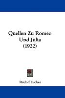 Quellen Zu Romeo Und Julia 1104370468 Book Cover