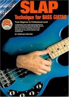 Slap Technique for Bass Guitar Bk/CD: From Beginner to Professional Level with CD (Audio) (Progressive Young Beginners) 0947183167 Book Cover