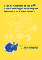 Book of Abstracts of the 67th Annual Meeting of the European Association for Animal Production: Belfast, UK, 29 August - 1 September 2016 2016 9086862845 Book Cover