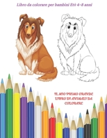 IL MIO PRIMO GRANDE LIBRO DI ANIMALI DA COLORARE - Libro da colorare per bambini Età 4-8 anni: LIBRO DA COLORARE PER RAGAZZI E RAGAZZE B08C97X3SX Book Cover