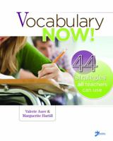 Vocabulary Now! : 44 Strategies All Teachers Can Use 0985243996 Book Cover