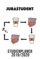 Jurastudent studienplaner 2019/2020: Studienplaner für Jurastudent perfekt als Jurastudent Geschenk 6x9 DIN A5 170 seiten (German Edition) 1675838526 Book Cover