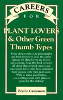 Careers for Plant Lovers & Other Green Thumb Types (Careers for You Series) 0071408975 Book Cover