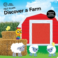 Baby Einstein: Discover a Farm Felt Flaps B0G6444BY7 Book Cover