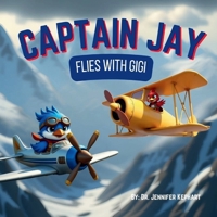 Captain Jay Flies with Gigi: An Uplifting Adventure About Thankfulness, Teamwork, and Trusting Your Friends (Captain Jay's Flying Adventures) B0F94JNDYT Book Cover