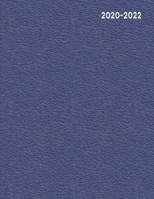 2020-2022 Monthly Planner: Appointment Planner, Diary and Daily Organizer for Three Years | Include Pages for Notes & Year Calendars at a Glance – Minimalist Textured Purple 1674048815 Book Cover