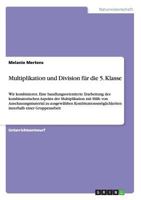 Multiplikation Und Division Fur Die 5. Klasse 3656664390 Book Cover