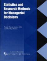 Statistics and Research Methods for Managerial Decisions 053444377X Book Cover
