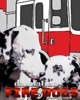 Dalmatian fire dogs children's and adults coloring book creative journal 0464240948 Book Cover