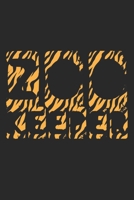 Zookeeper: Notebook A5 Size, 6x9 inches, 120 lined Pages, Zoologist Zookeeper Zoo Keeper Tiger 1695170865 Book Cover
