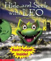 Hide-And-Seek With Leo: A Hand-Puppet Book 0439297192 Book Cover