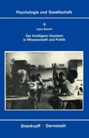 Der Intelligenz-Quotient in Wissenschaft Und Politik 3798505365 Book Cover